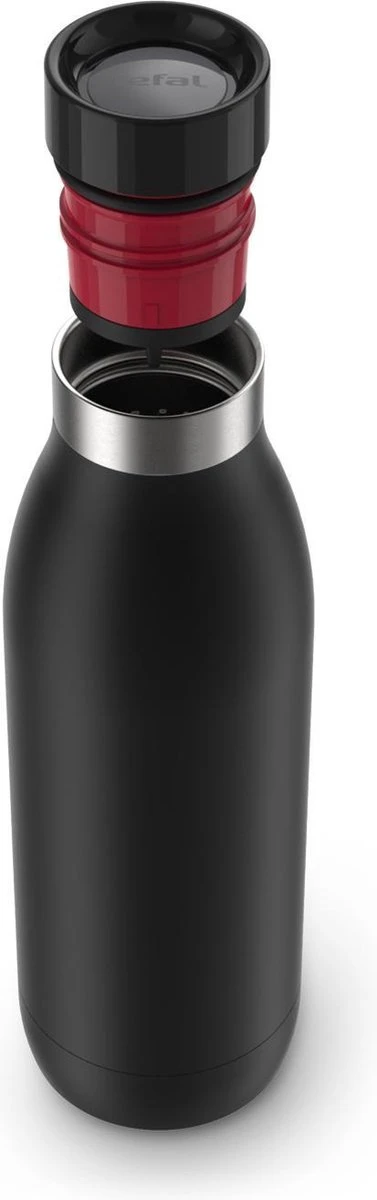 Tefal Bludrop Basic Thermosfles - Zwart 3 Tefal Bludrop Basic Thermosfles - Zwart - Afbeelding 3