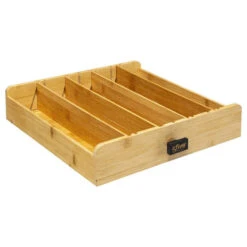 Koffie Cup/capsule Houder/dispenser Lade Bamboe Hout/metaal Zwart - Koffiecuphouders -Koffiedrank Winkel 3799350 56a69189