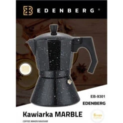 Edënbërg Stonetec Line - Percolator - Koffiemaker 6 Kops - Espresso Maker 300 ML - Marmer Coating -Koffiedrank Winkel 3823474 8d0fae40