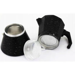 Edënbërg Stonetec Line - Percolator - Koffiemaker 9 Kops - Espresso Maker 450 ML - Marmer Coating 8 Edënbërg Stonetec Line - Percolator - Koffiemaker 9 Kops - Espresso Maker 450 ML - Marmer Coating -Koffiedrank Winkel 3823476 306a42bb