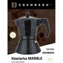 Edënbërg Stonetec Line - Percolator - Koffiemaker 9 Kops - Espresso Maker 450 ML - Marmer Coating 9 Edënbërg Stonetec Line - Percolator - Koffiemaker 9 Kops - Espresso Maker 450 ML - Marmer Coating -Koffiedrank Winkel 3823476 c7f5b3a7