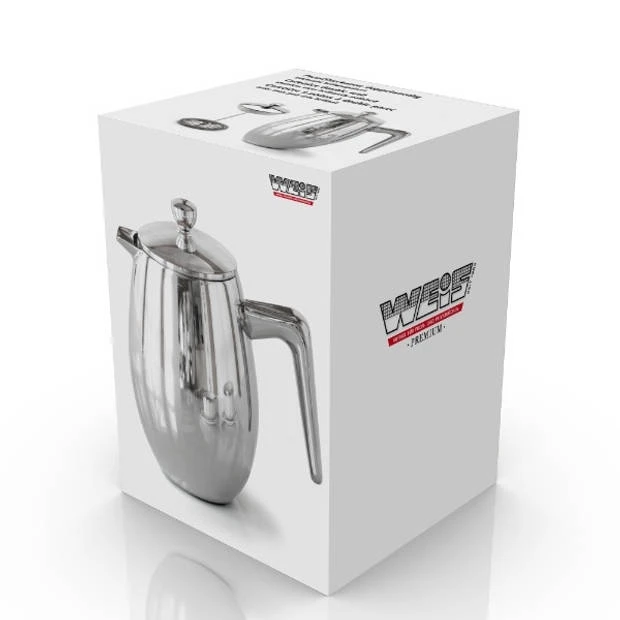 Weis - Cafetière, 650 Ml, Dubbelwandig – Weis 3 Weis - Cafetière, 650 Ml, Dubbelwandig – Weis - Afbeelding 3