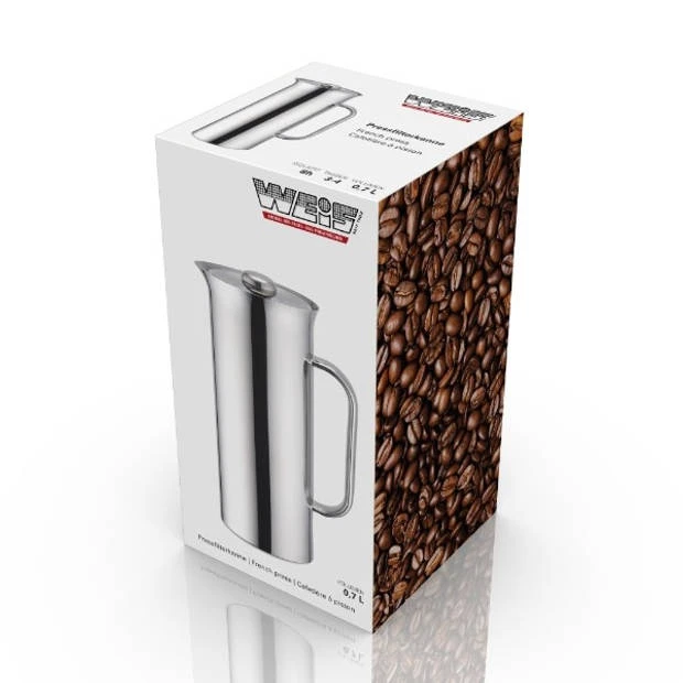 Weis - Cafetière, 700 Ml, Dubbelwandig – Weis 2 Weis - Cafetière, 700 Ml, Dubbelwandig – Weis - Afbeelding 2