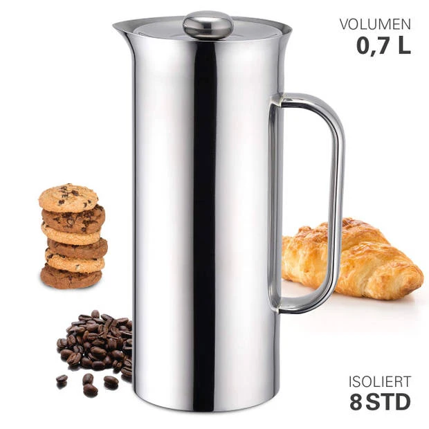 Weis - Cafetière, 700 Ml, Dubbelwandig – Weis 1 Weis - Cafetière, 700 Ml, Dubbelwandig – Weis