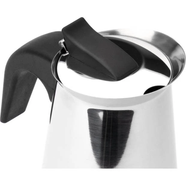 Leopold Vienna - Espressomaker Trevi 4-kops - RVS 2 Leopold Vienna - Espressomaker Trevi 4-kops - RVS - Afbeelding 2