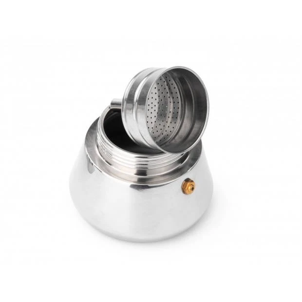 Leopold Vienna - Espressomaker Trevi 4-kops - RVS 4 Leopold Vienna - Espressomaker Trevi 4-kops - RVS - Afbeelding 4