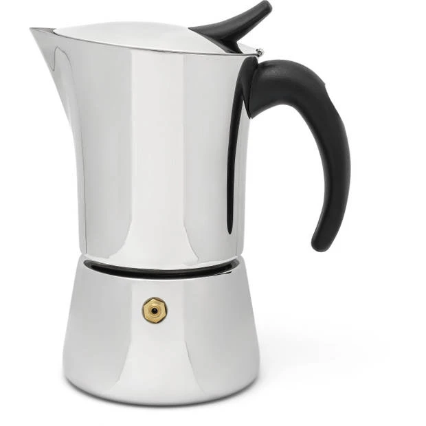 Leopold Vienna - Espressomaker Ancona 6-kops Glanzend 1 Leopold Vienna - Espressomaker Ancona 6-kops Glanzend