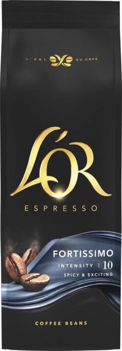 L'OR Espresso Fortissimo Koffiebonen (10) - 4 X 500 Gram -Koffiedrank Winkel 419x1200 1