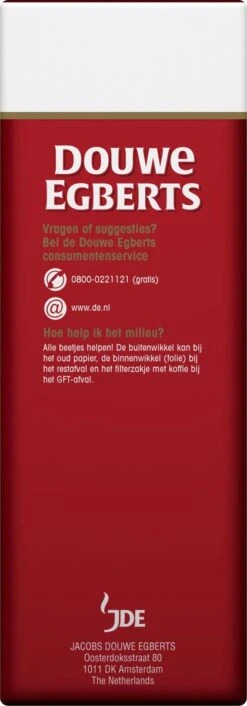 Douwe Egberts Aroma Rood Donker Filterkoffie - 6 X 500 Gram -Koffiedrank Winkel 420x1200 7