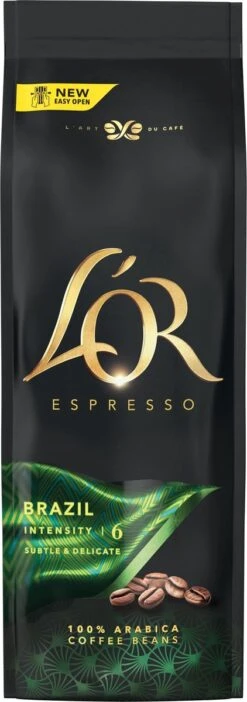 L'OR Espresso Origins Brazil Koffiebonen (6) - 4 X 500 Gram -Koffiedrank Winkel 422x1200