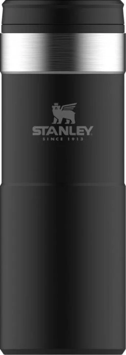 Stanley The NeverLeak™ Travel Mug 0,35L NEW - Thermosfles - Matt Black -Koffiedrank Winkel 426x1200 2