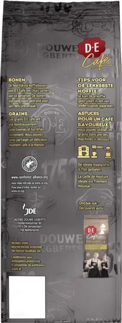 Douwe Egberts D.E Café Espresso Koffiebonen - Intensiteit 7/9 - 4 X 500 Gram -Koffiedrank Winkel 453x1200 17