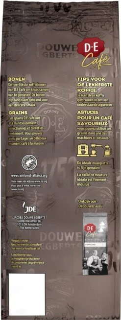 Douwe Egberts D.E Café Delicaat Rond Koffiebonen - Intensiteit 5/9 - 4 X 500 Gram 11 Douwe Egberts D.E Café Delicaat Rond Koffiebonen - Intensiteit 5/9 - 4 X 500 Gram -Koffiedrank Winkel 453x1200 9