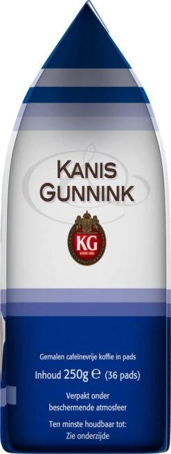 Kanis & Gunnink Cafeïnevrij Koffiepads - 10 X 36 Pads -Koffiedrank Winkel 454x1200