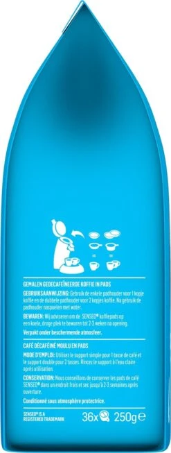 Senseo Decaf Koffiepads - 5/9 Intensiteit - 10 X 36 Pads -Koffiedrank Winkel 454x1200 5