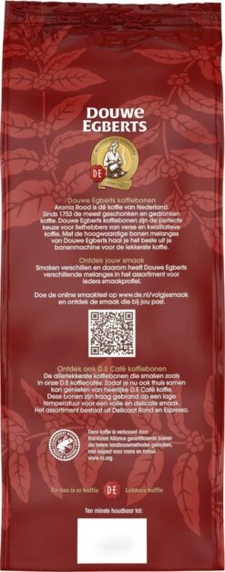 Douwe Egberts Aroma Rood Koffiebonen - 4 X 1000 Gram - Extra Grote Verpakking 12 Douwe Egberts Aroma Rood Koffiebonen - 4 X 1000 Gram - Extra Grote Verpakking -Koffiedrank Winkel 472x1200 6
