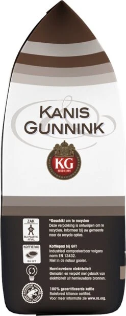 Kanis & Gunnink Dark Roast Koffiepads - 10 X 36 Pads -Koffiedrank Winkel 477x1200 1