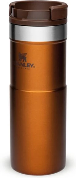 Stanley The NeverLeak™ Travel Mug 0,47L NEW - Thermosfles - Maple -Koffiedrank Winkel 515x1200