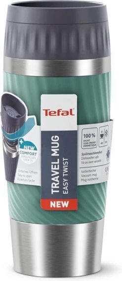 Tefal Travel Mug Easy Twist Thermobeker - Groen - 0,36 Liter -Koffiedrank Winkel 520x1200 2