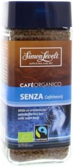 Simon Lévelt | Cafeïnevrije Oploskoffie Premium Organic Coffee - 100g -Koffiedrank Winkel 530x1200 4