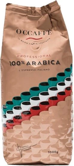 O'ccaffè - Premium Italiaanse Koffiebonen | Professional | Proefpakket XXL | 5 X 1kg | Barista Kwaliteit -Koffiedrank Winkel 537x1200