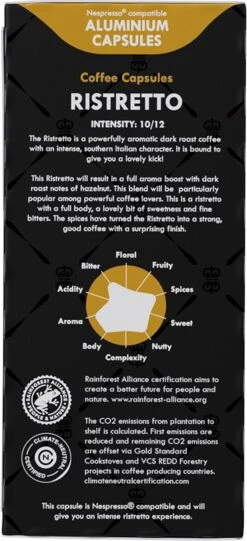 Gran Maestro Italiano - Koffiecups - Nespresso Compatibel Proefpakket - Espresso, Lungo En Meer - 10 X 20 Cups -Koffiedrank Winkel 548x1200