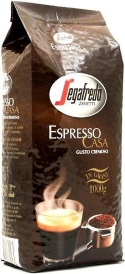 Segafredo Espresso Casa Koffiebonen - 8 X 1 Kg -Koffiedrank Winkel 549x1200 1