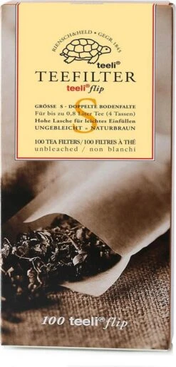 Teeli Flip - Theefilters S - Papier - Wit - 100 Stuks