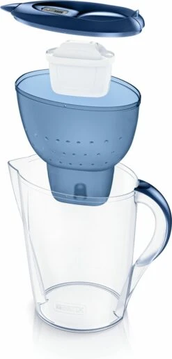 BRITA - Waterfilterkan Marella XL - Blauw - 3,5L -Koffiedrank Winkel 578x1200
