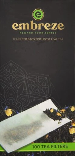 Embreze Theefilter Voor Losse Thee | 100% Chloorvrij | 100 Theefilters