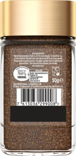 Nescafé Gold Oploskoffie - 12 Potten à 50 Gram -Koffiedrank Winkel 588x1200 2