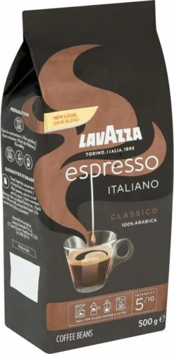 Lavazza Espresso Italiano Classico Koffiebonen - 500 Gram X6 -Koffiedrank Winkel 592x1200