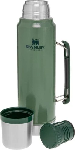 Stanley The Legendary Classic Bottle 1,00L - Thermosfles - Hammertone Green -Koffiedrank Winkel 602x1200