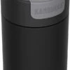 Kambukka Olympus Thermosbeker 300 Ml - Makkelijk Reinigen - Lekvrije Koffiebeker - RVS - Jet Black