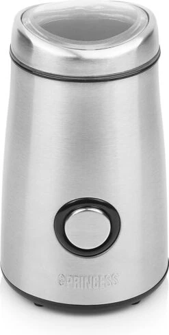 Princess Coffee Grinder Stainless Steel Deluxe 01.242196.01.001 -Koffiedrank Winkel 606x1200