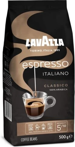 Lavazza Espresso Italiano Classico Koffiebonen - 500 Gram X6 -Koffiedrank Winkel 611x1200 6