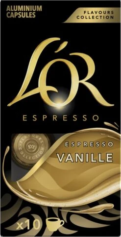 L'OR Espresso Vanille Koffiecups - 10 X 10 Capsules -Koffiedrank Winkel 612x1200 2