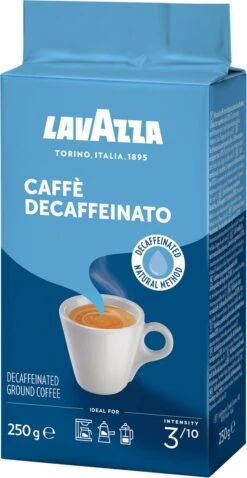 Lavazza Caffe Decaffeinato Filterkoffie - 250 Gram X8 -Koffiedrank Winkel 620x1200 3