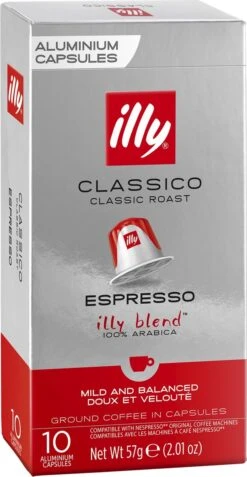 Illy Espresso Classico Koffiecups - Intensiteit 5/9 - 10 X 10 Capsules -Koffiedrank Winkel 621x1200 2