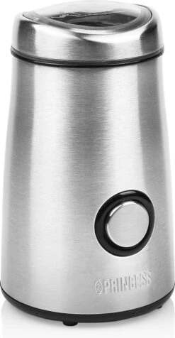 Princess Coffee Grinder Stainless Steel Deluxe 01.242196.01.001 -Koffiedrank Winkel 623x1200