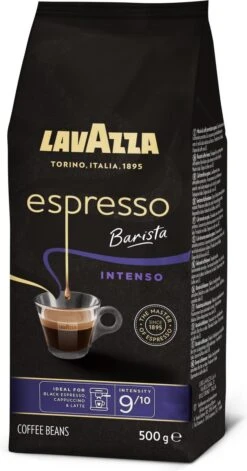 Lavazza Espresso Barista Intenso Koffiebonen - 500 Gram X4 -Koffiedrank Winkel 629x1200