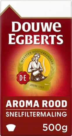 Douwe Egberts Aroma Rood Filterkoffie - 6 X 500 Gram -Koffiedrank Winkel 642x1200 2