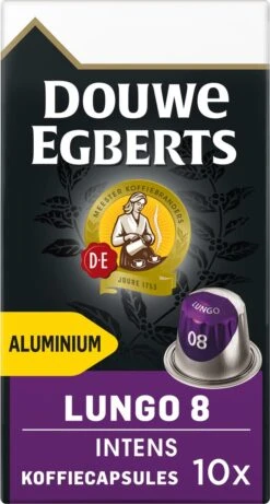 Douwe Egberts Lungo Intens Koffiecups - Intensiteit 8/12 - 10 X 10 Capsules -Koffiedrank Winkel 643x1200 2