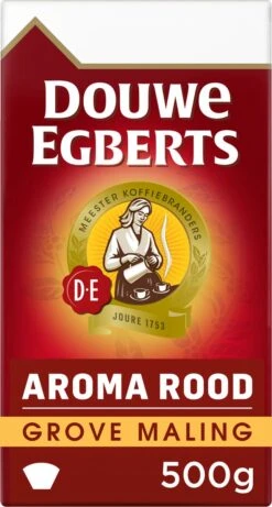 Douwe Egberts Aroma Rood Grove Maling Filterkoffie - 6 X 500 Gram -Koffiedrank Winkel 643x1200 4