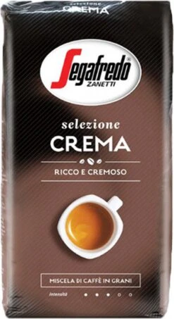 Segafredo Selezione Crema Koffiebonen - 8 X 1 Kg -Koffiedrank Winkel 654x1200