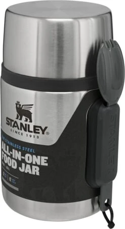 Stanley The Stainless Steel All-in-One Food Jar 0,53L - Thermosfles - Stainless Steel -Koffiedrank Winkel 656x1200