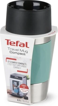 Tefal Compact Travel Mug Compact Thermosfles - 0,3 L - Groen 20 Tefal Compact Travel Mug Compact Thermosfles - 0,3 L - Groen -Koffiedrank Winkel 658x1200