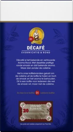 Douwe Egberts Decafé Filterkoffie - 6 X 500 Gram -Koffiedrank Winkel 669x1200 6