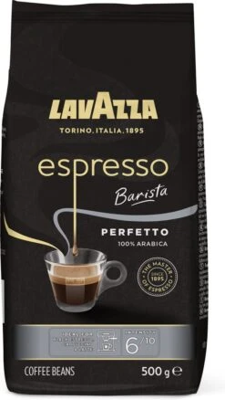 Lavazza Espresso Barista Perfetto Koffiebonen - 500 Gram X4 -Koffiedrank Winkel 677x1200 2