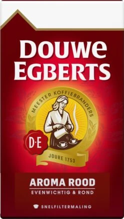 Douwe Egberts Aroma Rood Filterkoffie - 24 X 250 Gram -Koffiedrank Winkel 681x1200 4